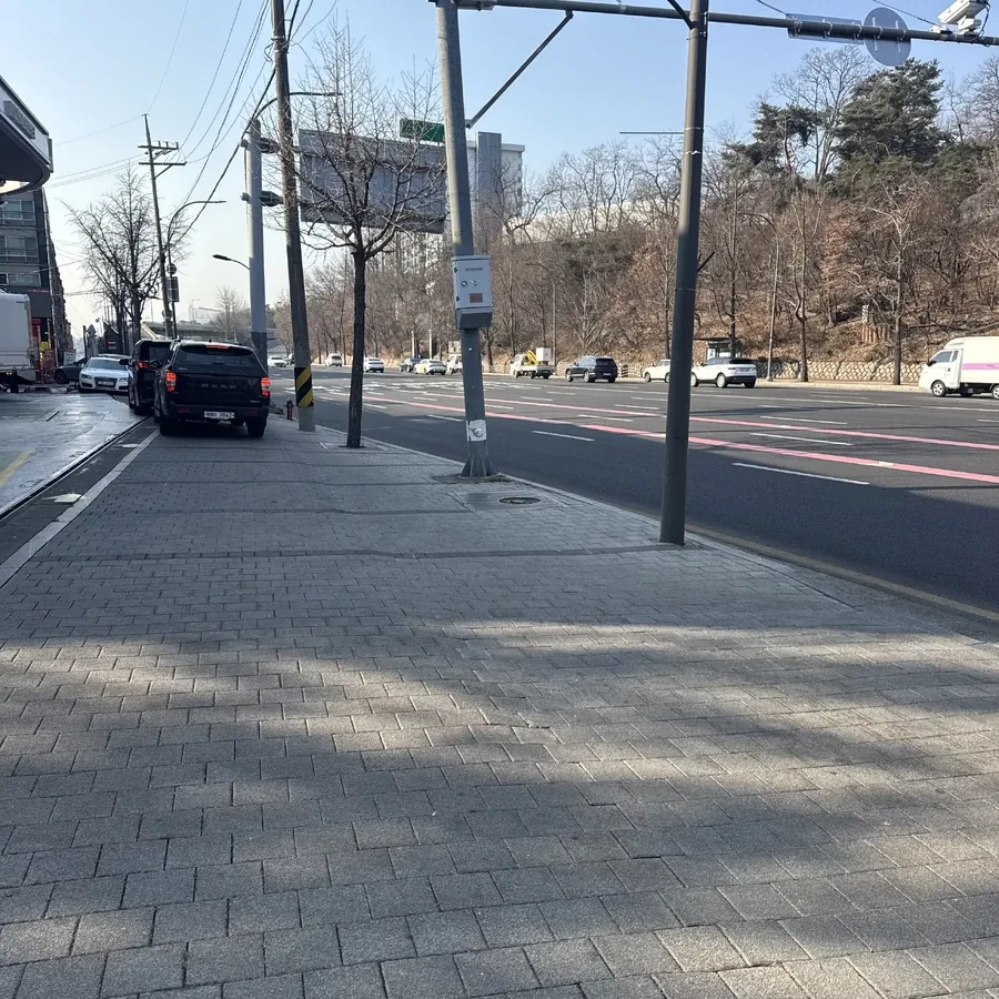 주차볼라드 설치 현장